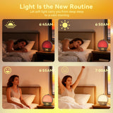 Vivilumens Alarma doble independiente, ideal para parejas o familias con horarios diferentes.