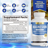 VivoNu 8-in-1 formula graphic explaining multi-form magnesium benefits.