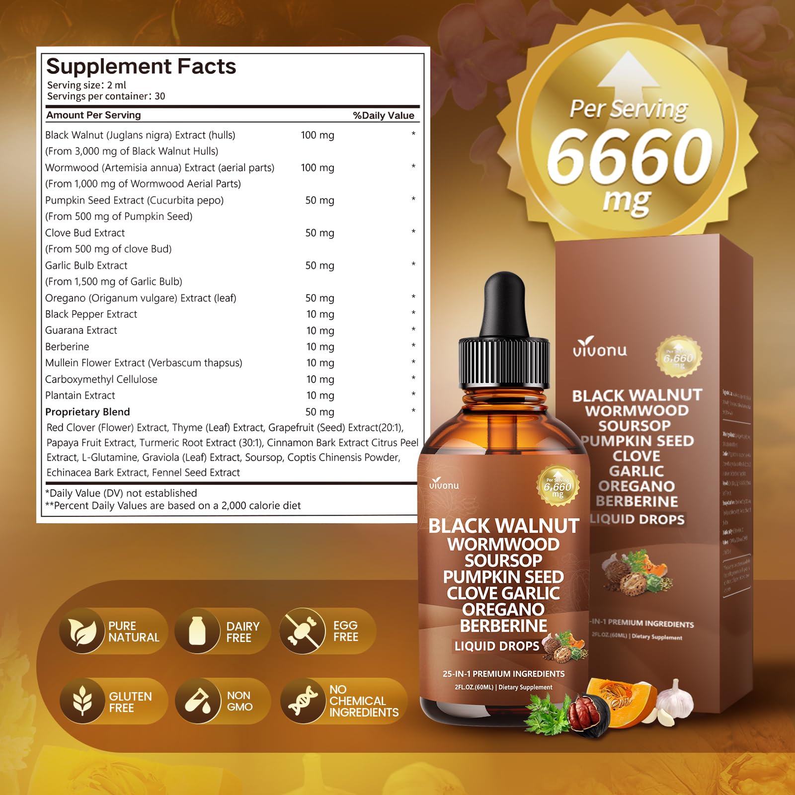 Alta absorción con formulación liposomal VivoNu.