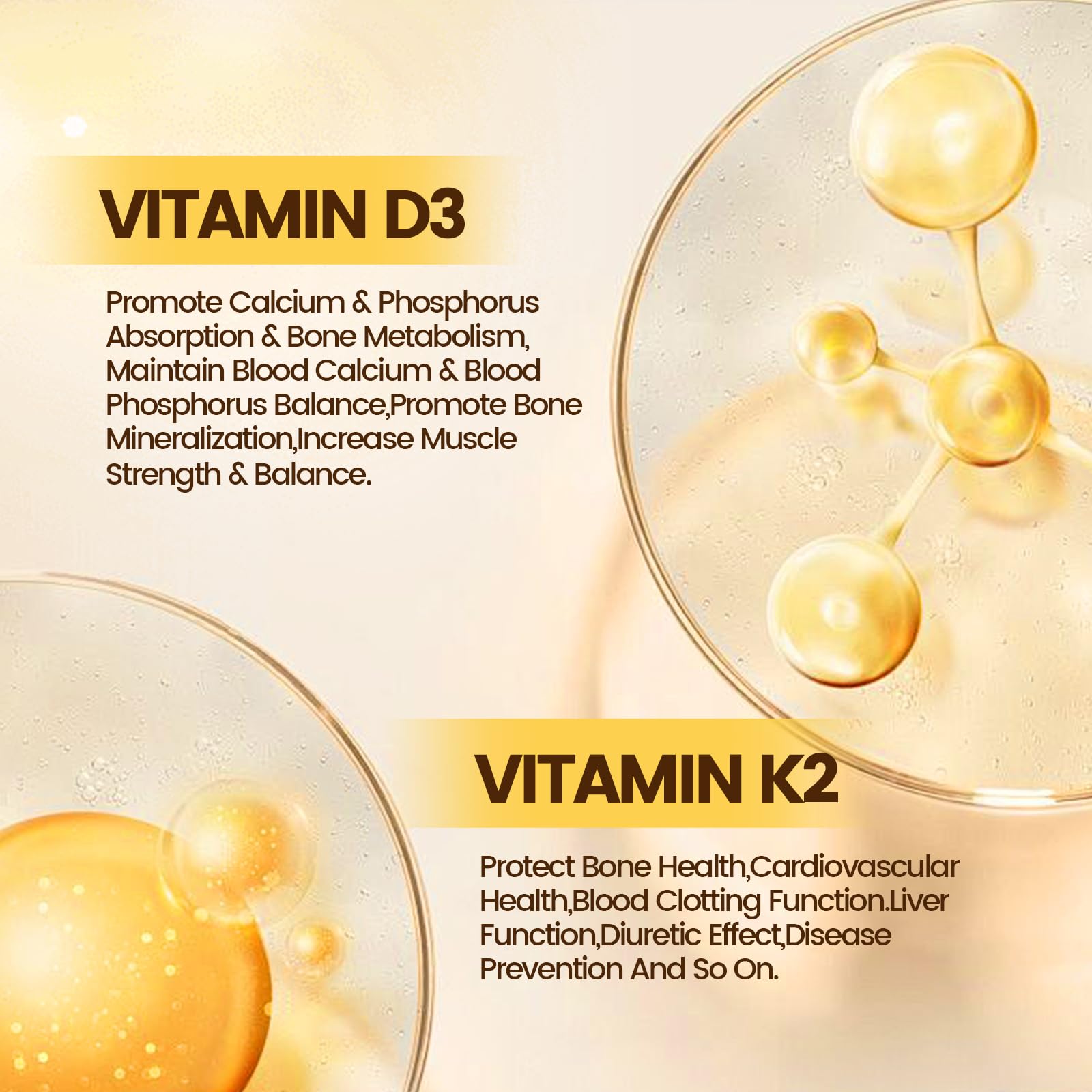 VivoNu aceite de coco virgen como base para una absorción suave.