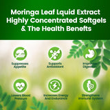 VivoNu Moringa: color y textura verde, apoyo digestivo y piel saludable.
