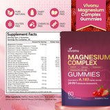 VivoNu gominolas magnesio, empaque en caja para uso práctico