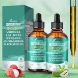 VivoNu Gotas Soursop: botella vertiendo para bienestar diario.