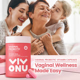 VivoNu Lactobacillus reuteri: apoyo a la flora vaginal y pH equilibrado.