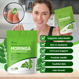 VivoNu Moringa: fuente orgánica, vitaminas esenciales para equilibrio diario.