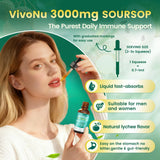Gotas VivoNu con musgo marino, fuente natural de antioxidantes