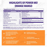 Power Me! muestra complejo B y vitaminas para apoyo energético diario.