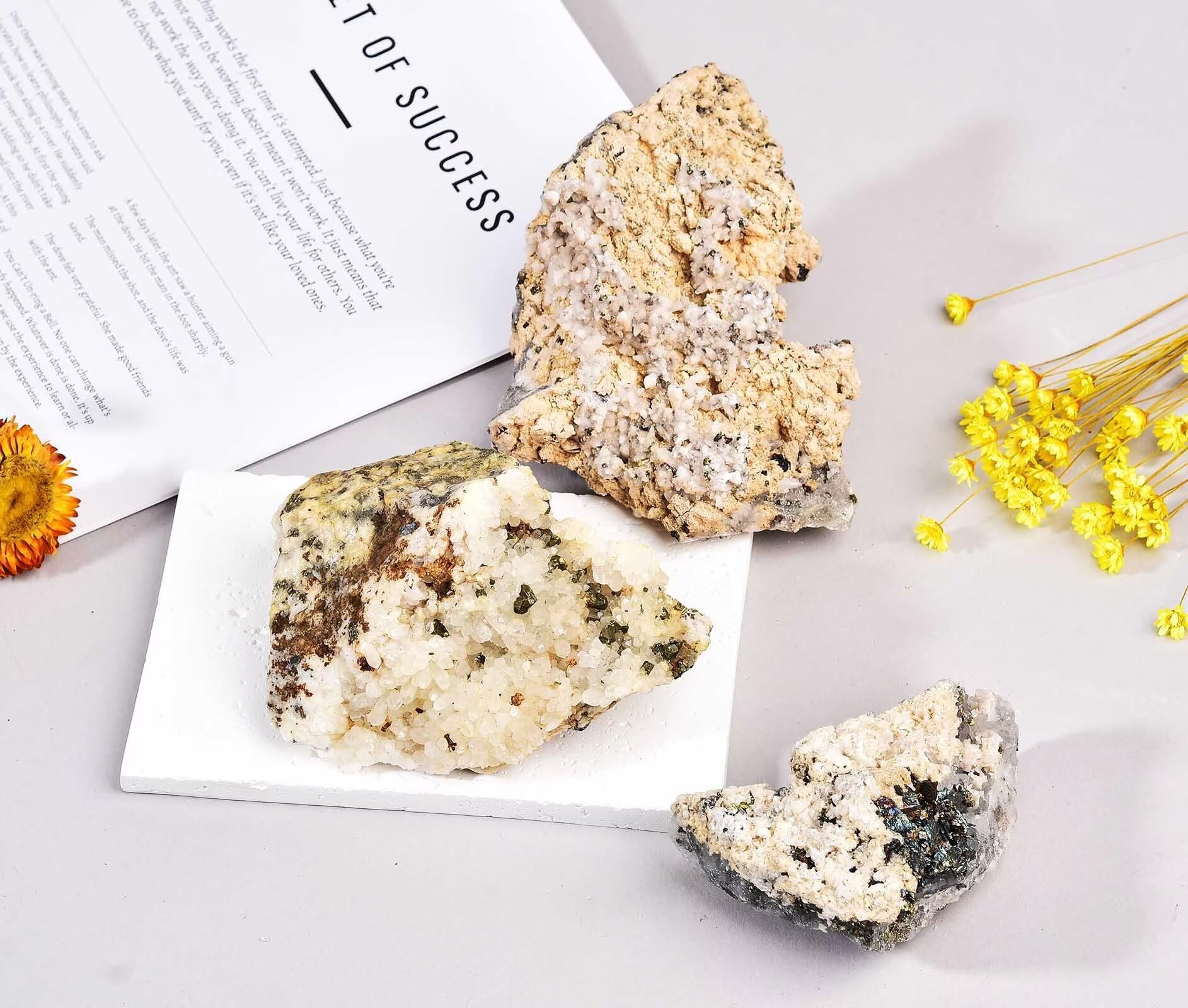 VIZYTOU Calcopirita activación de chakras para equilibrio.