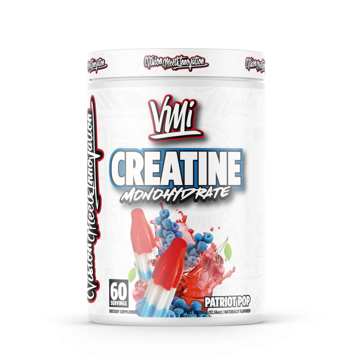 VMI Sports creatina monohidrato: polvo para ganar masa muscular y rendimiento.