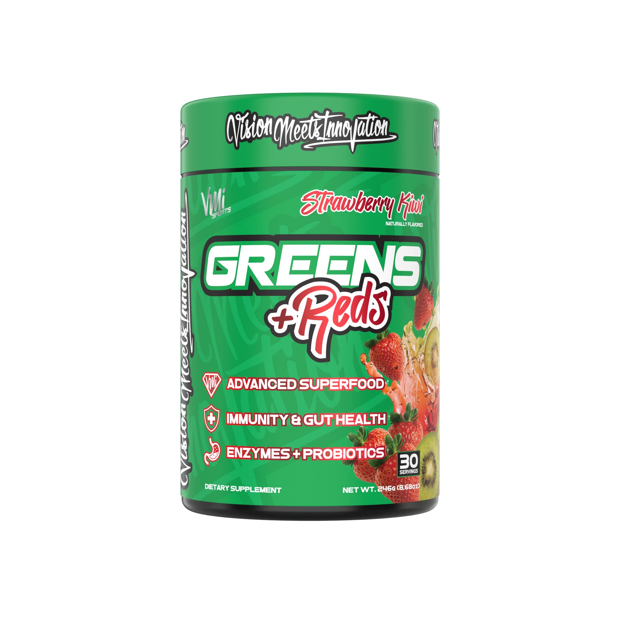 VMI Sports Greens + Reds, dosis diaria sencilla de incorporar.