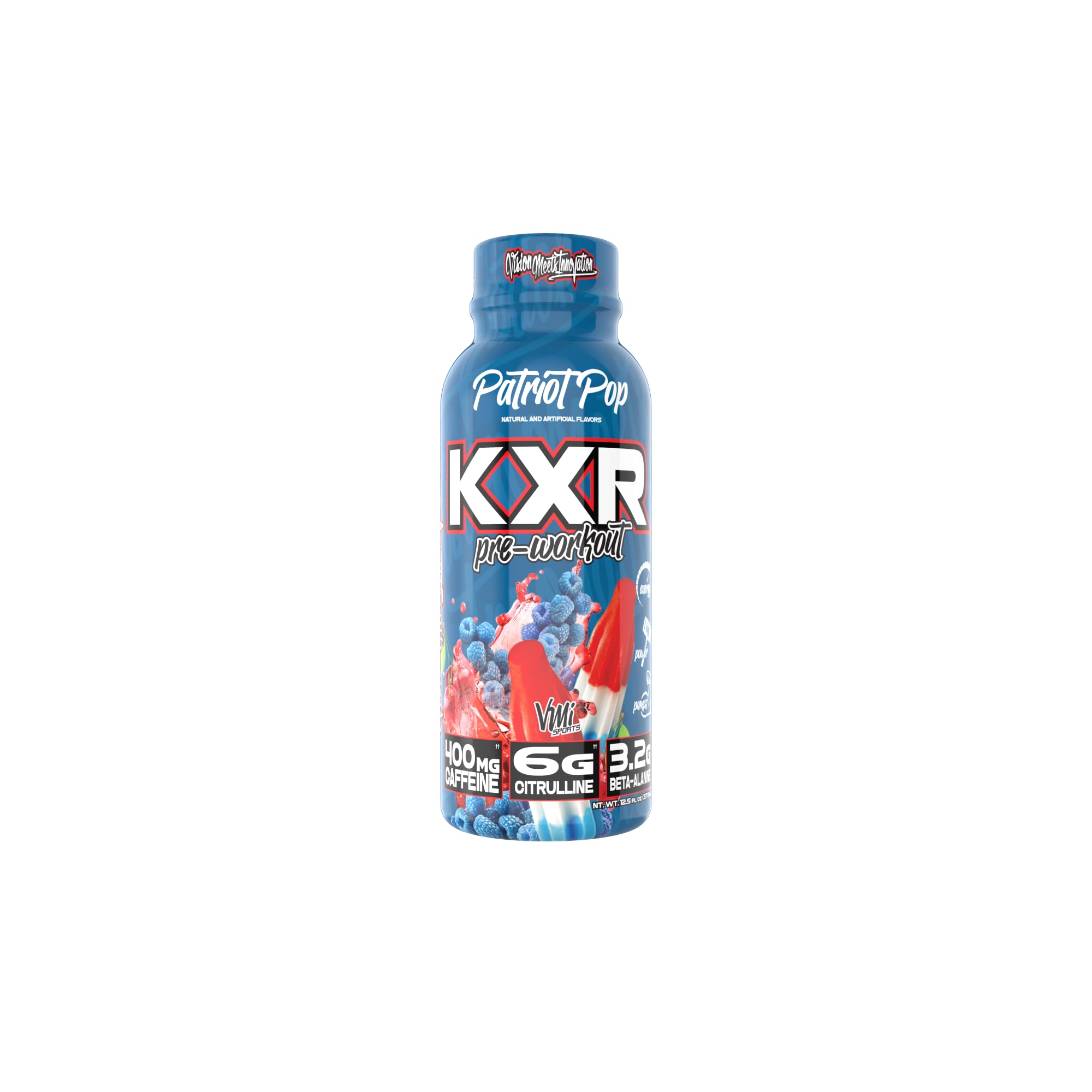 VMI Sports KXR entrenamiento energizante, mejora foco y ritmo de sesión