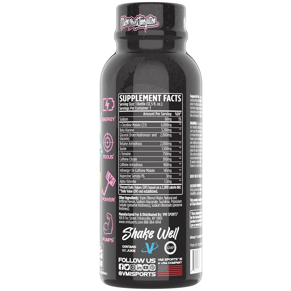 Envase de 12,5 oz de VMI Sports KXR para entrenamientos diarios.