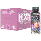 Etiqueta de VMI Sports KXR destaca potencia para entrenar.