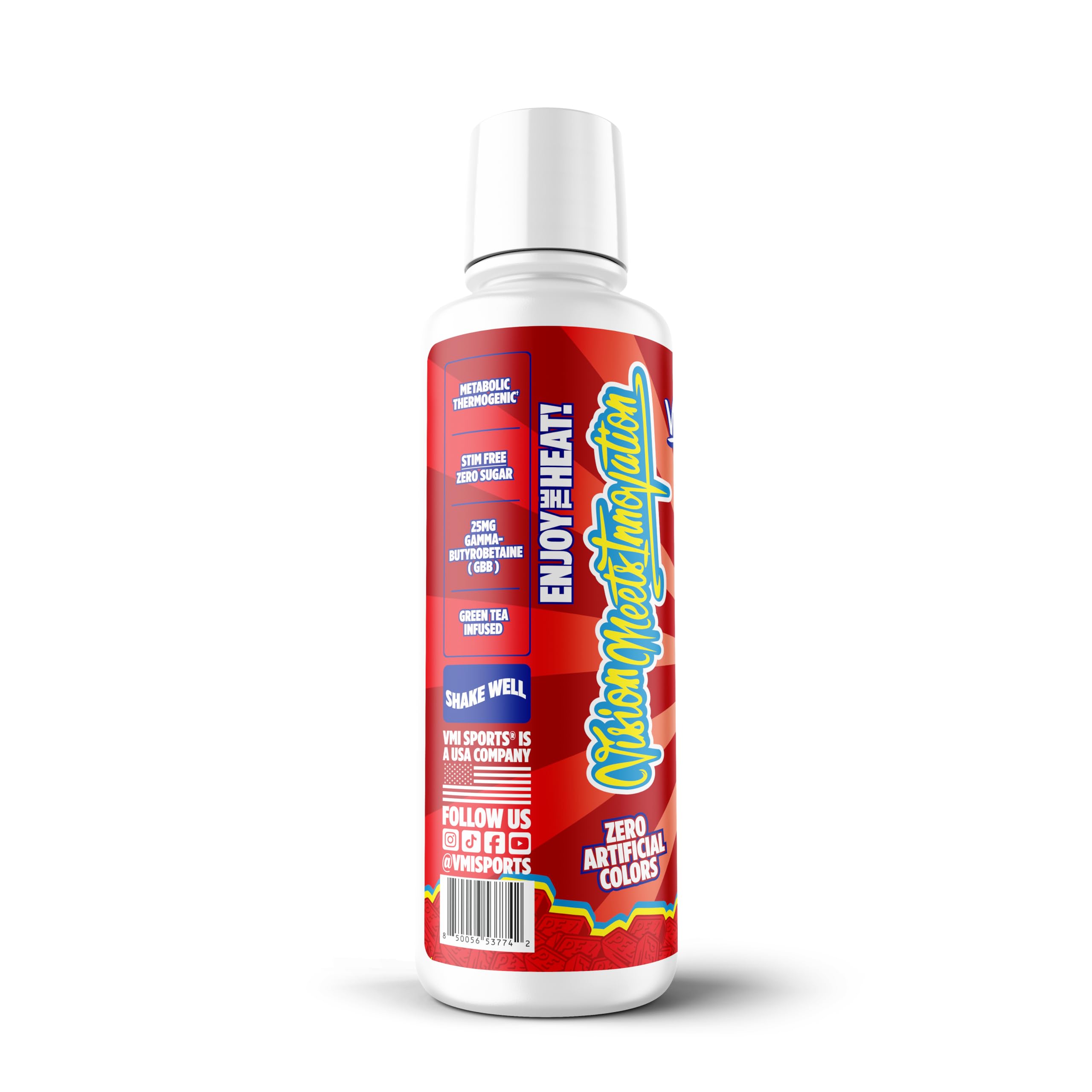 VMI Sports L-Carnitina 1500 Heat, medidor para porciones exactas antes del entrenamiento