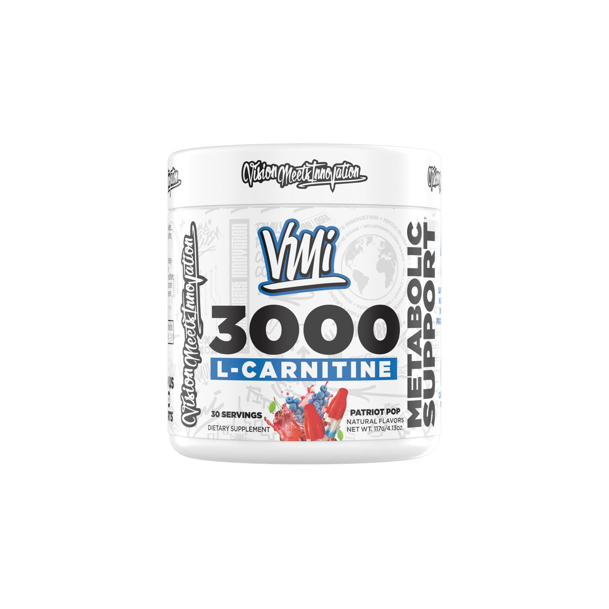 VMI Sports L-Carnitina 3000 en botella, energía sostenida