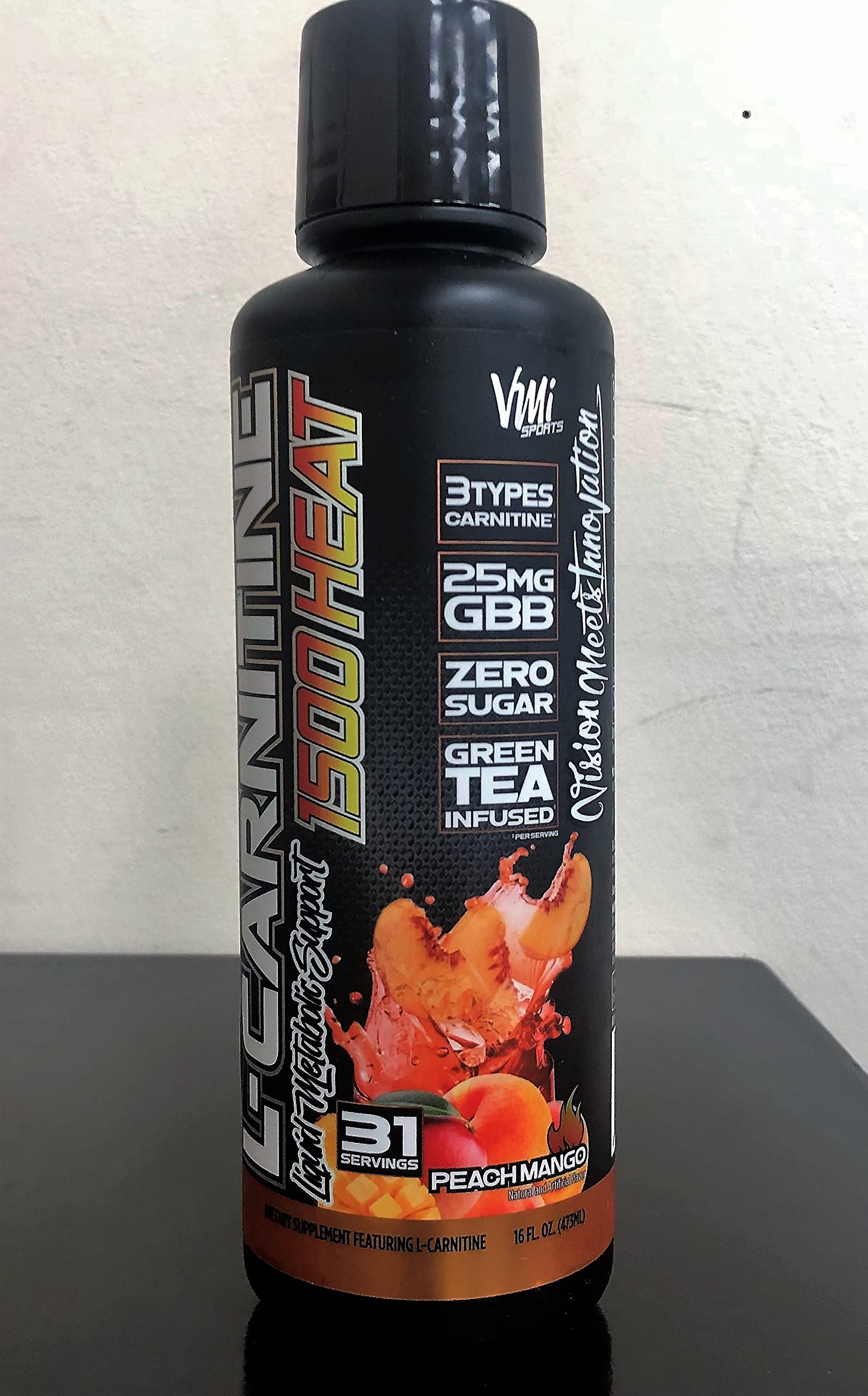 Sabores variados de L-Carnitine 1500 Heat para entrenar con gusto.