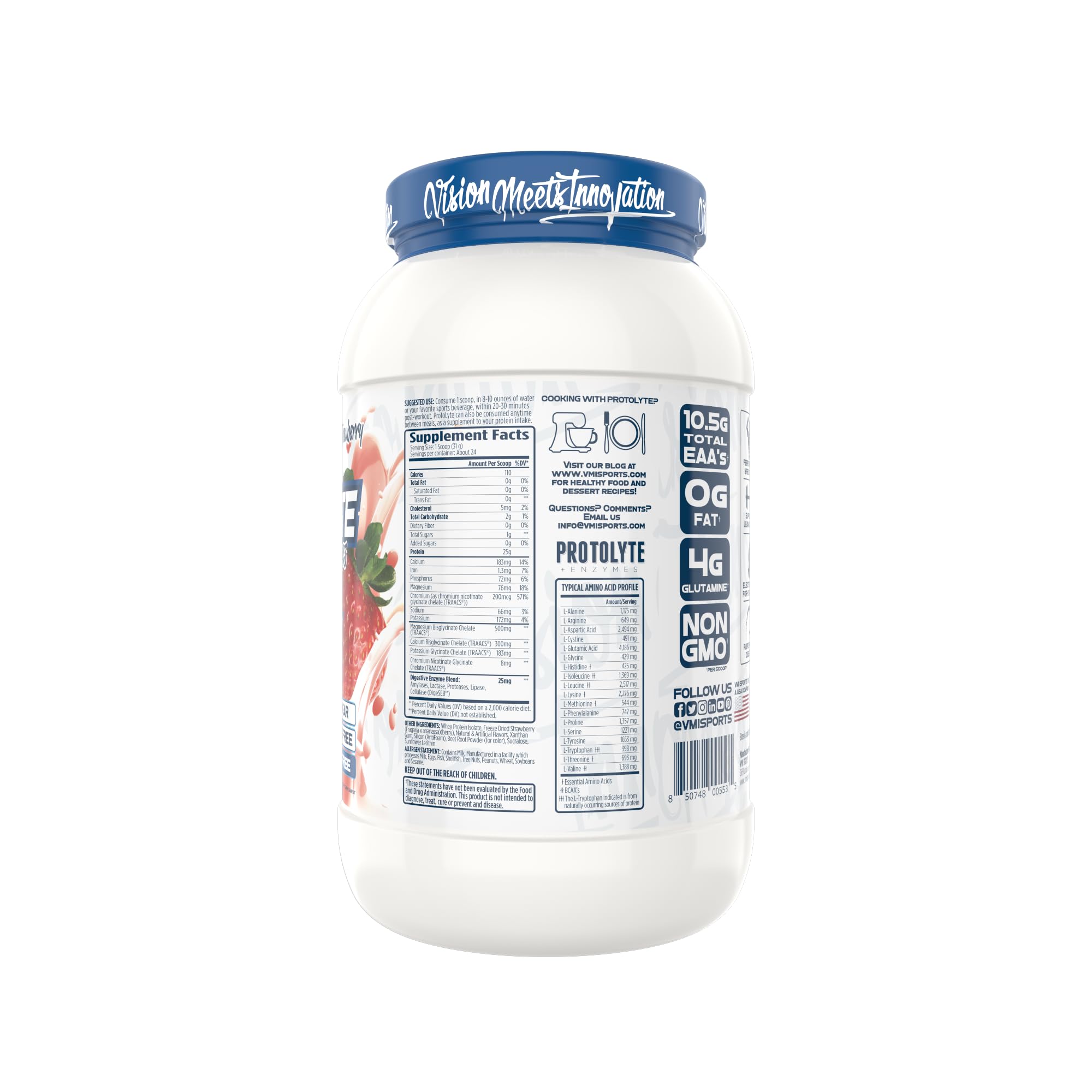 ProtoLyte, taza para disfrutar proteína de fresa en cualquier momento