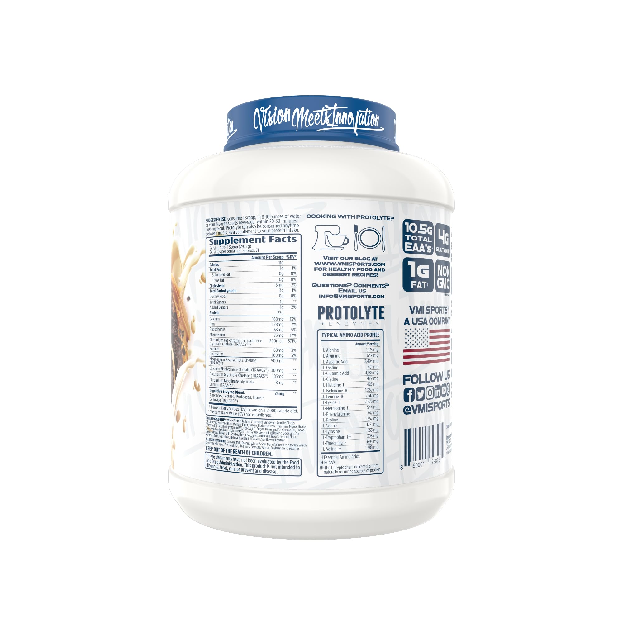 Protolyte de VMI Sports, electrolitos para hidratación durante el entrenamiento