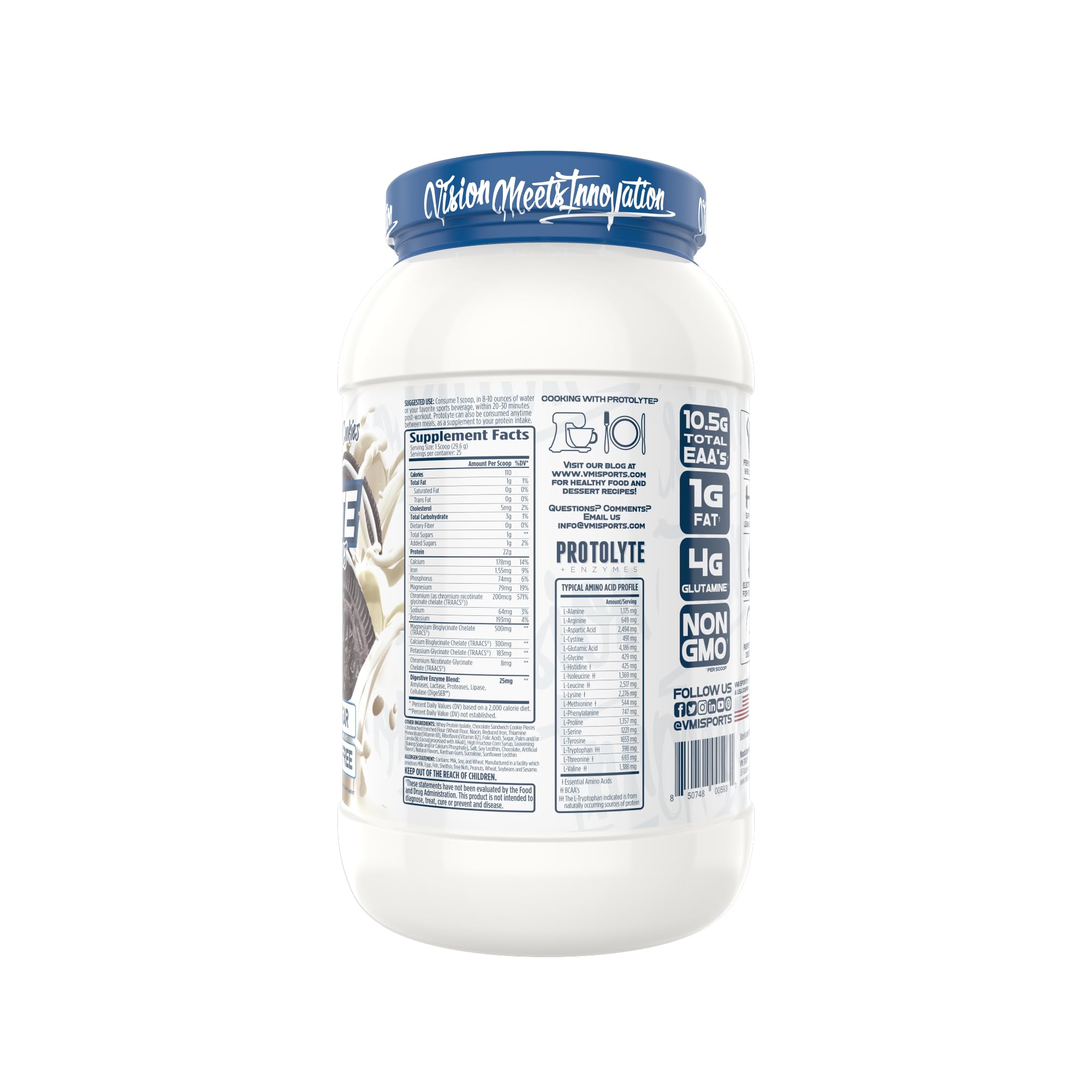 Preparación de ProtoLyte: bebida rápida para post-entrenamiento.
