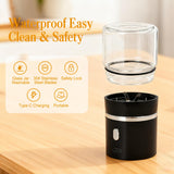 VnSod Mini Molinillo con motor potente para dosis rápidas y uniformes.
