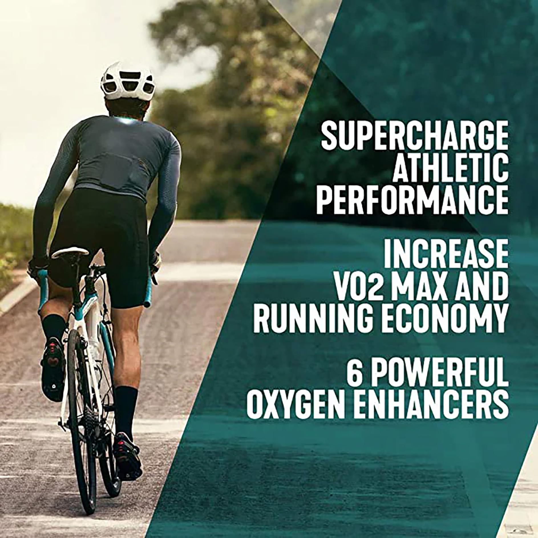 VO2-Boost empaque-y-cronometro: diseño moderno para planificar entrenamientos.