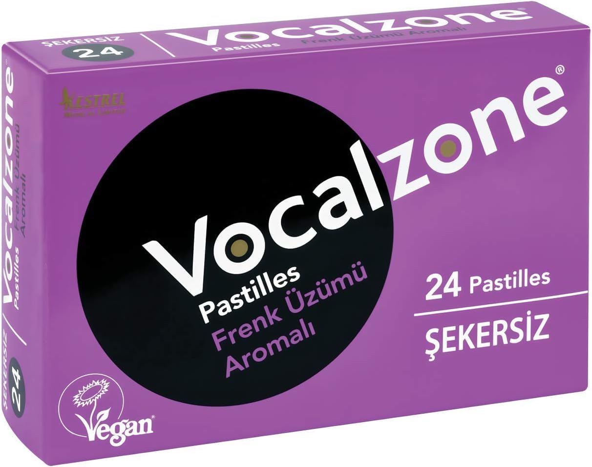 Presentación de 24 unidades Vocalzone para sesiones de práctica vocal.