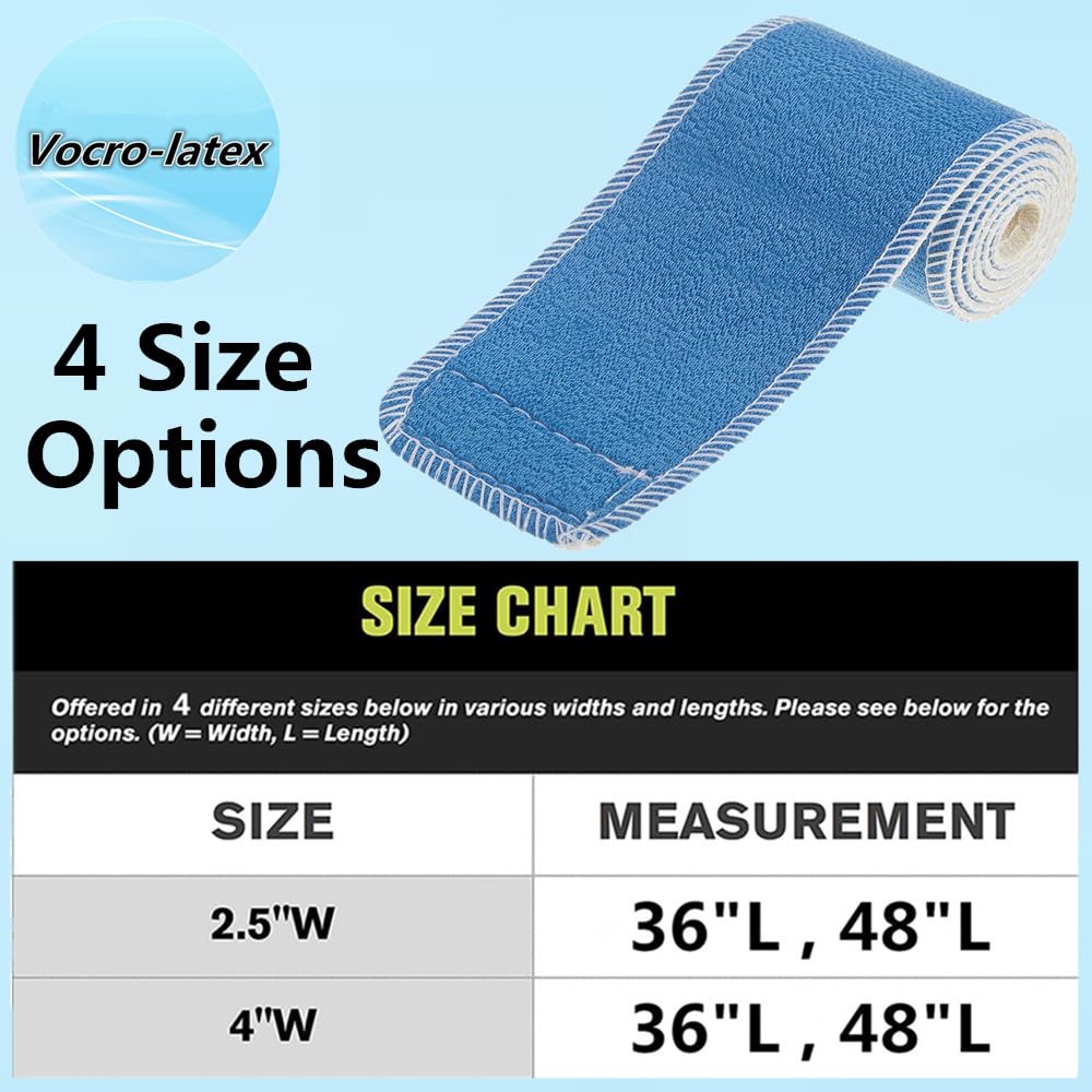 Vocro-latex materiales nylon recubiertos para mayor durabilidad de la envoltura terapéutica