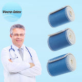 Vocro-latex pack de 3 envolturas terapéuticas en color azul