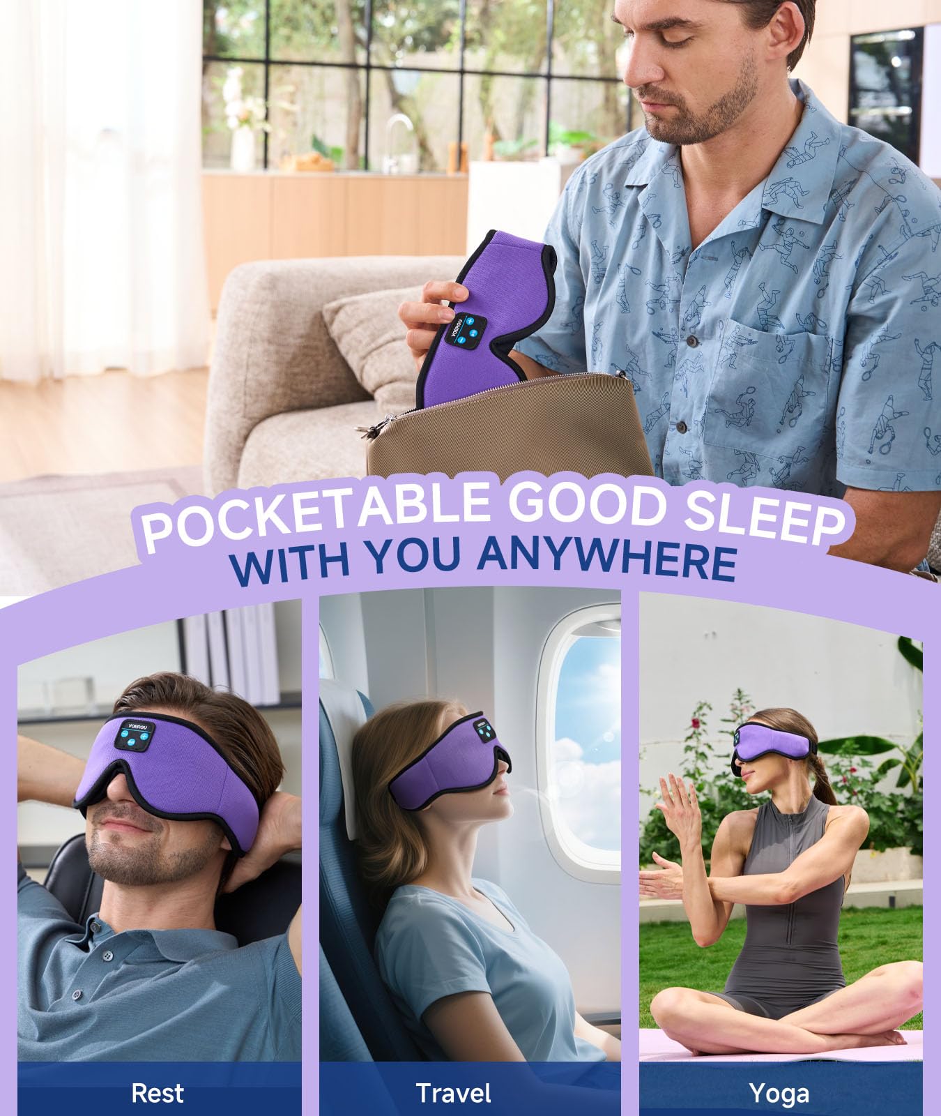Voerou ideal para dormir de lado y descansar