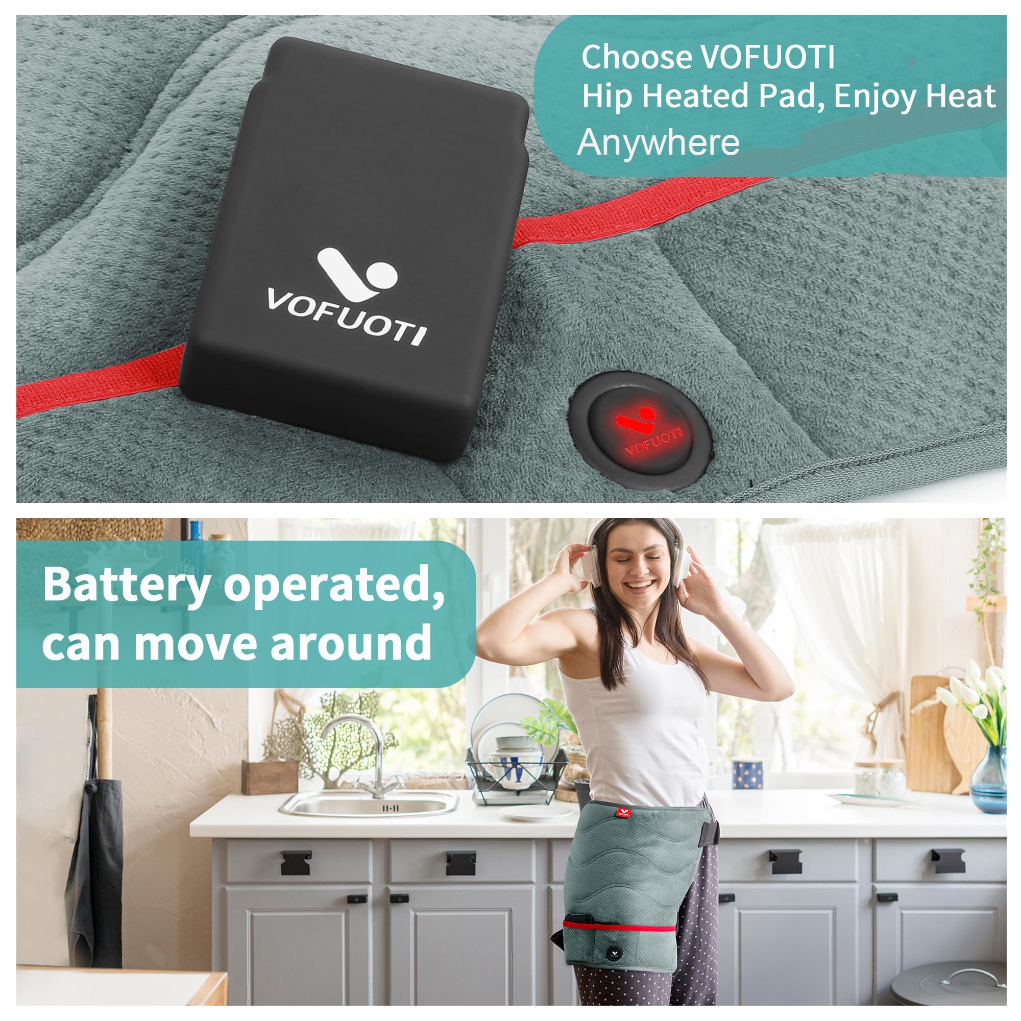 VOFUOTI MAX batería recargable 10000mAh para uso sin cables