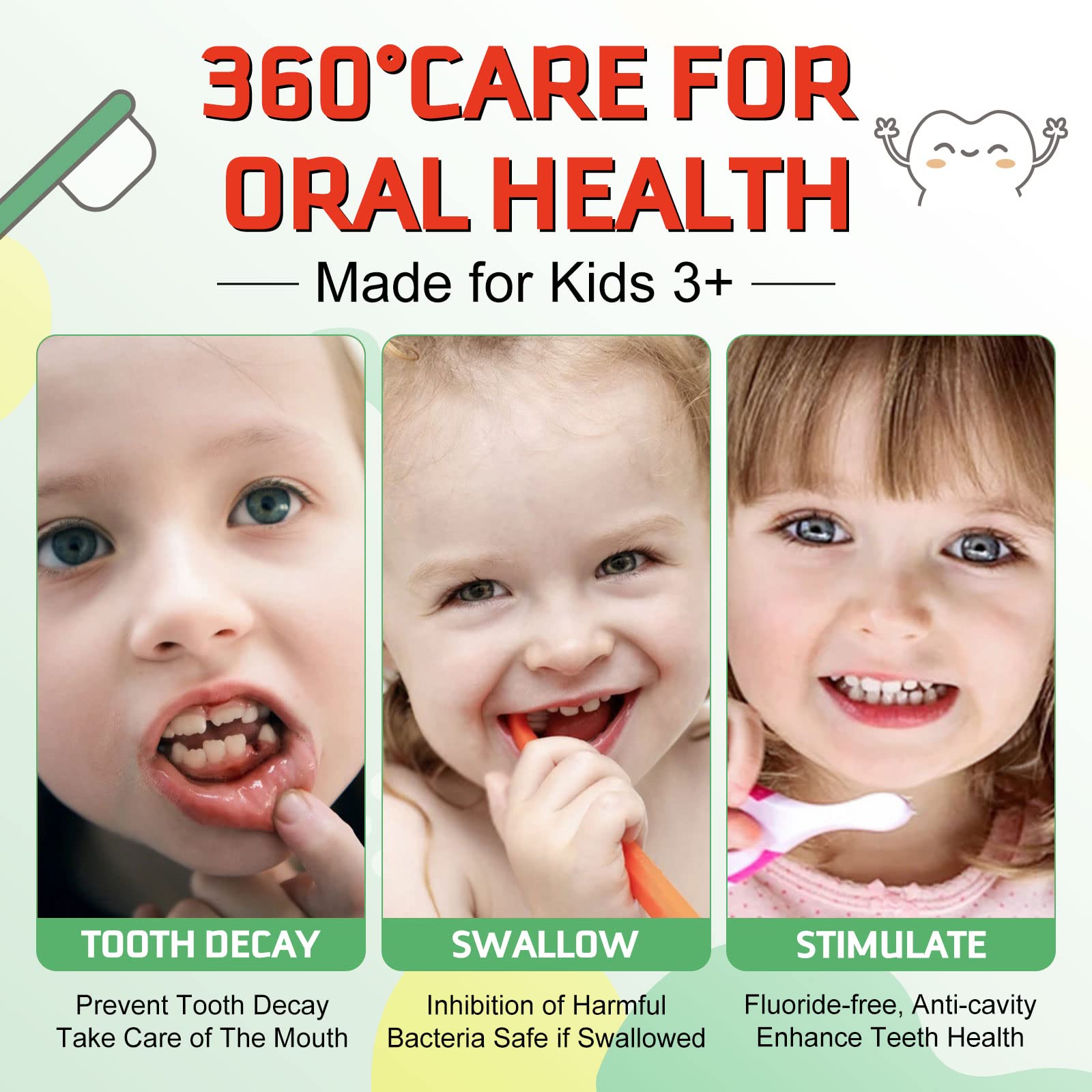 VOGSIG pasta-dental-ninos-regalo-para-familia, excelente idea de obsequio.