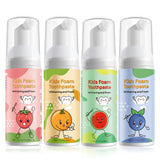 Pasta de dientes infantiles VOGSIG con espuma 360 para una limpieza completa.