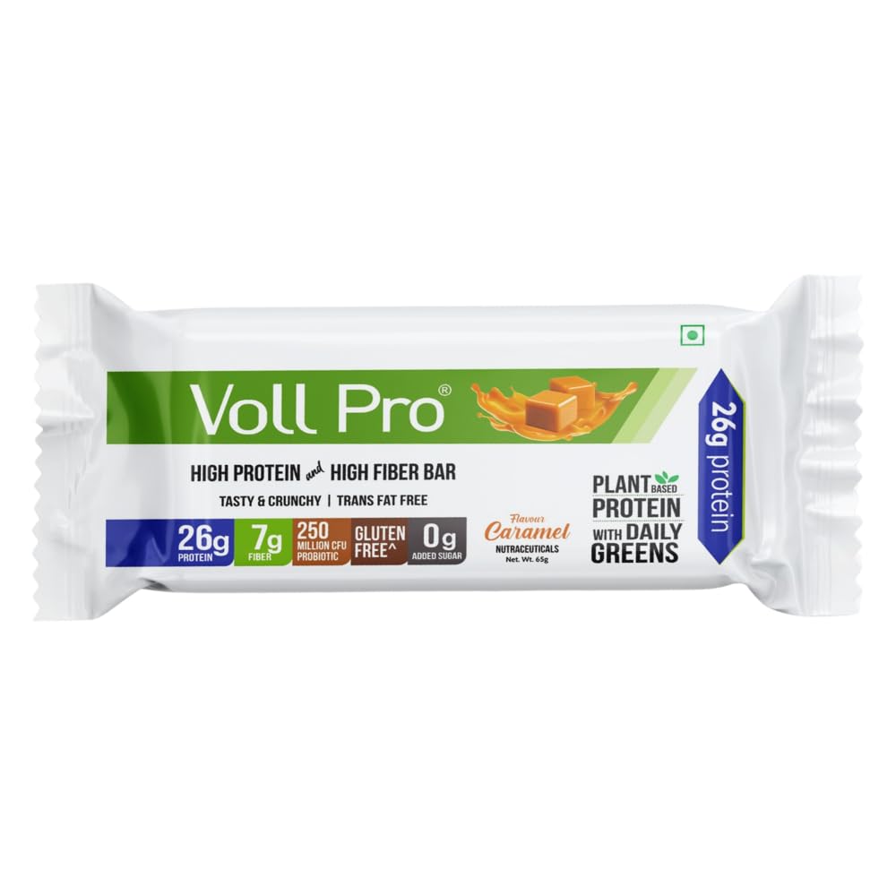 Voll Santé Barra Proteína de Plantas, mezcla de ingredientes proteicos vegetales para energía diaria.