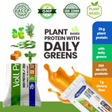 Voll Santé Barra Proteína de Plantas de 65 g, conjunto de 12 para recargar.