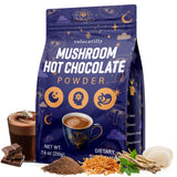 Volocatilly cacao orgánico envase en primer plano para relajación nocturna