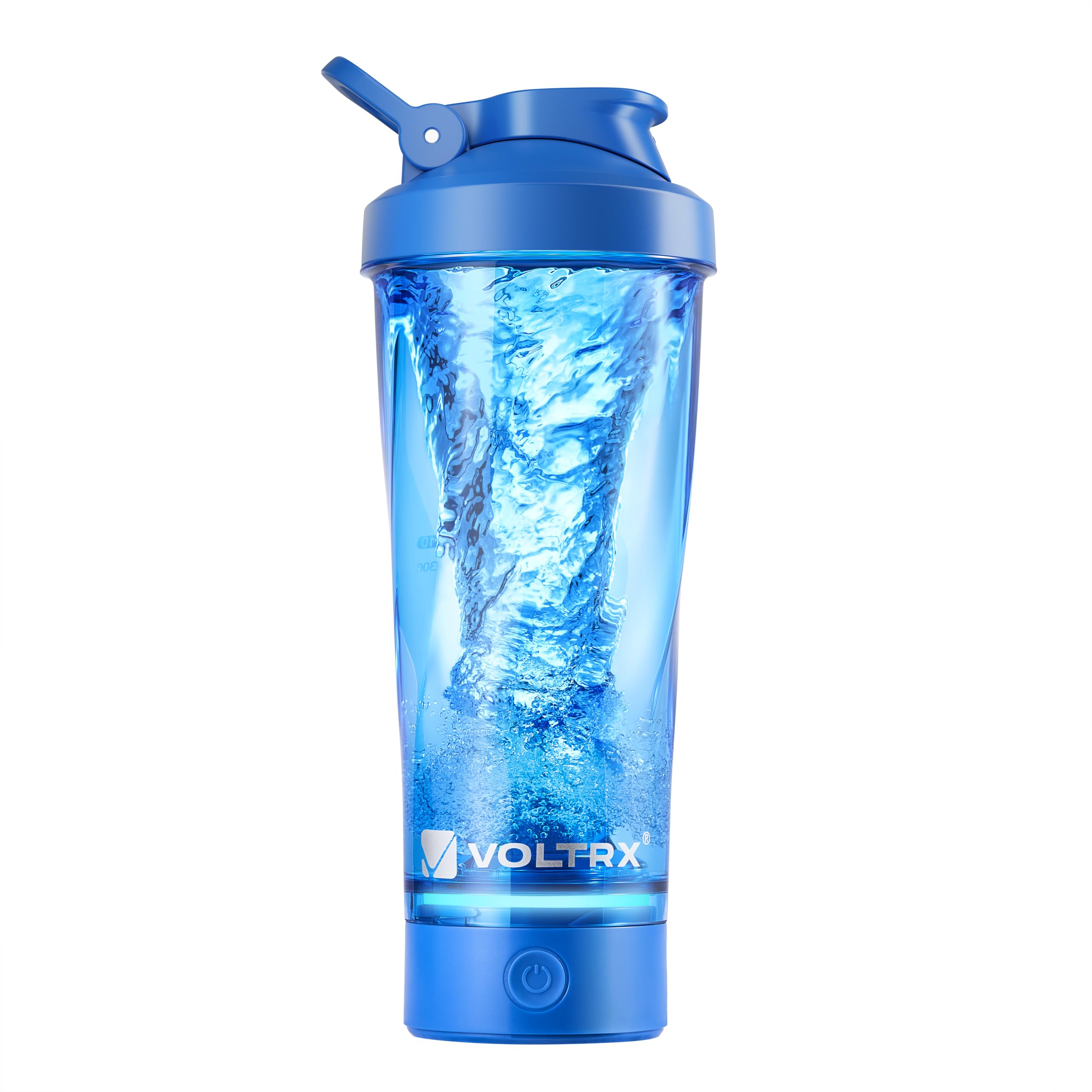VOLTRX VortexBoost batidora eléctrica 24 oz en acción para batidos suaves