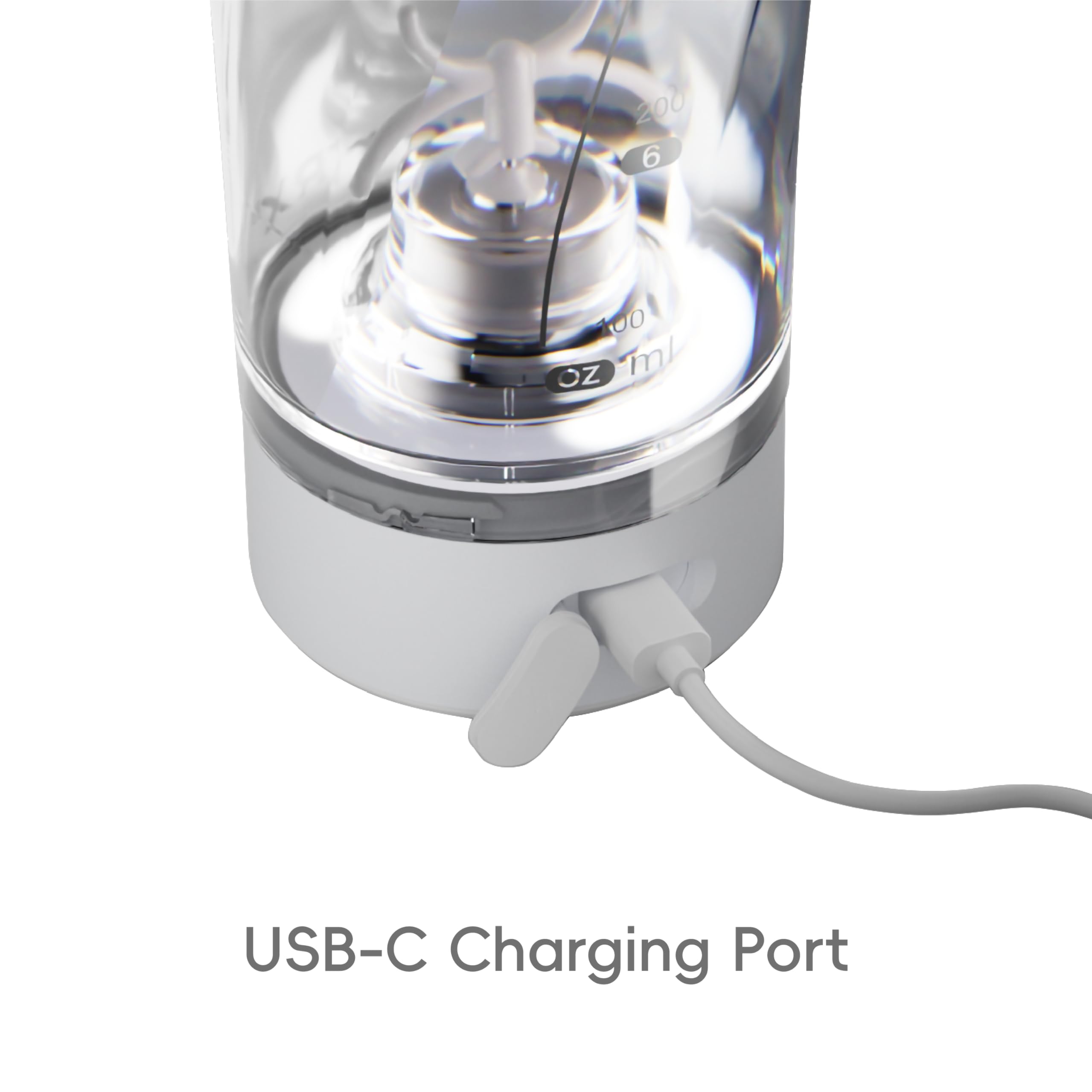 VOLTRX VortexBoost capacidad 450 ml para mezclar sin derrames.