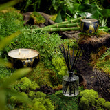 Voluspa difusor de ambiente Moso Bambú, empaque japonica y fragancia elegante para espacios