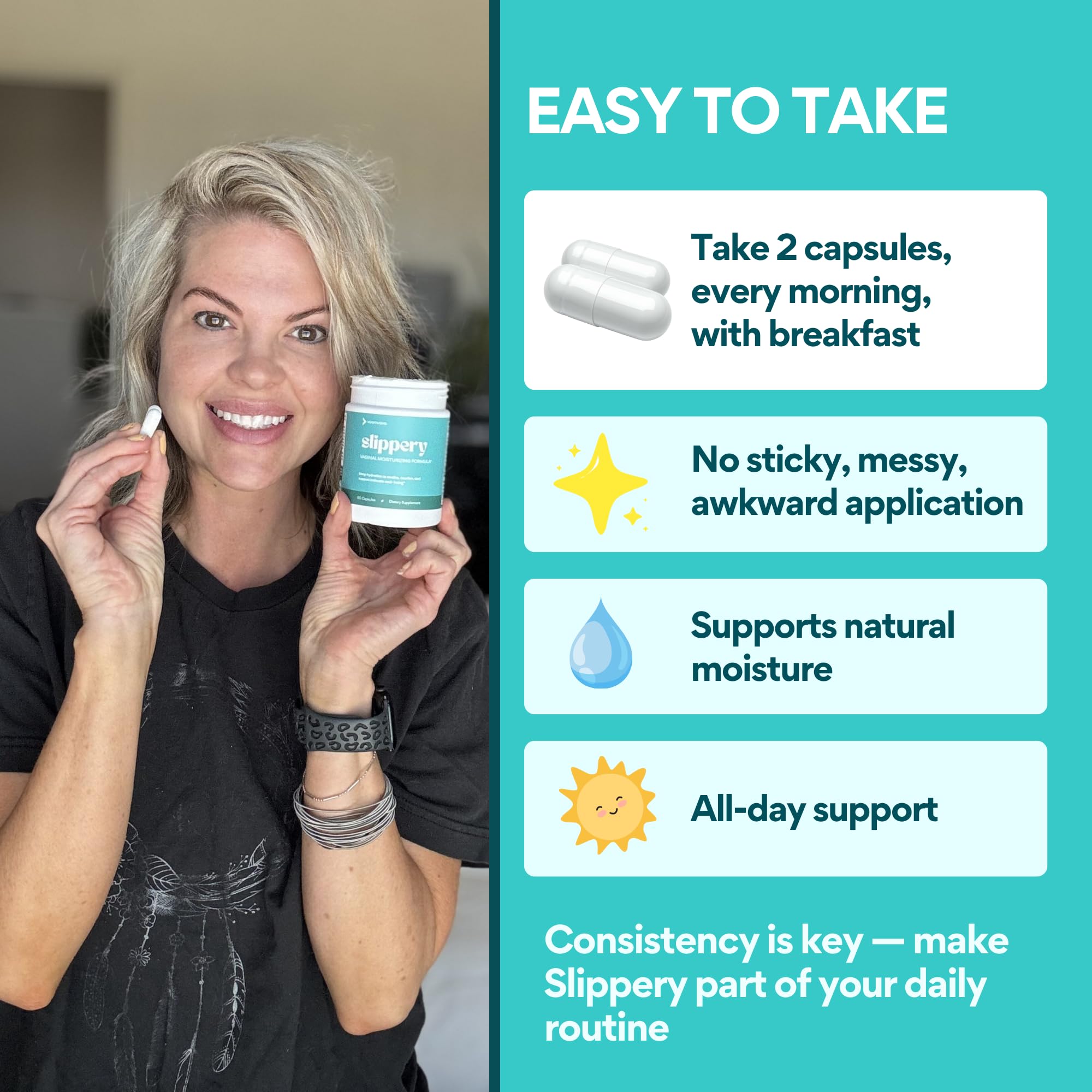 VoomVaya Slippery: equilibrio hormonal compatible con bienestar diario