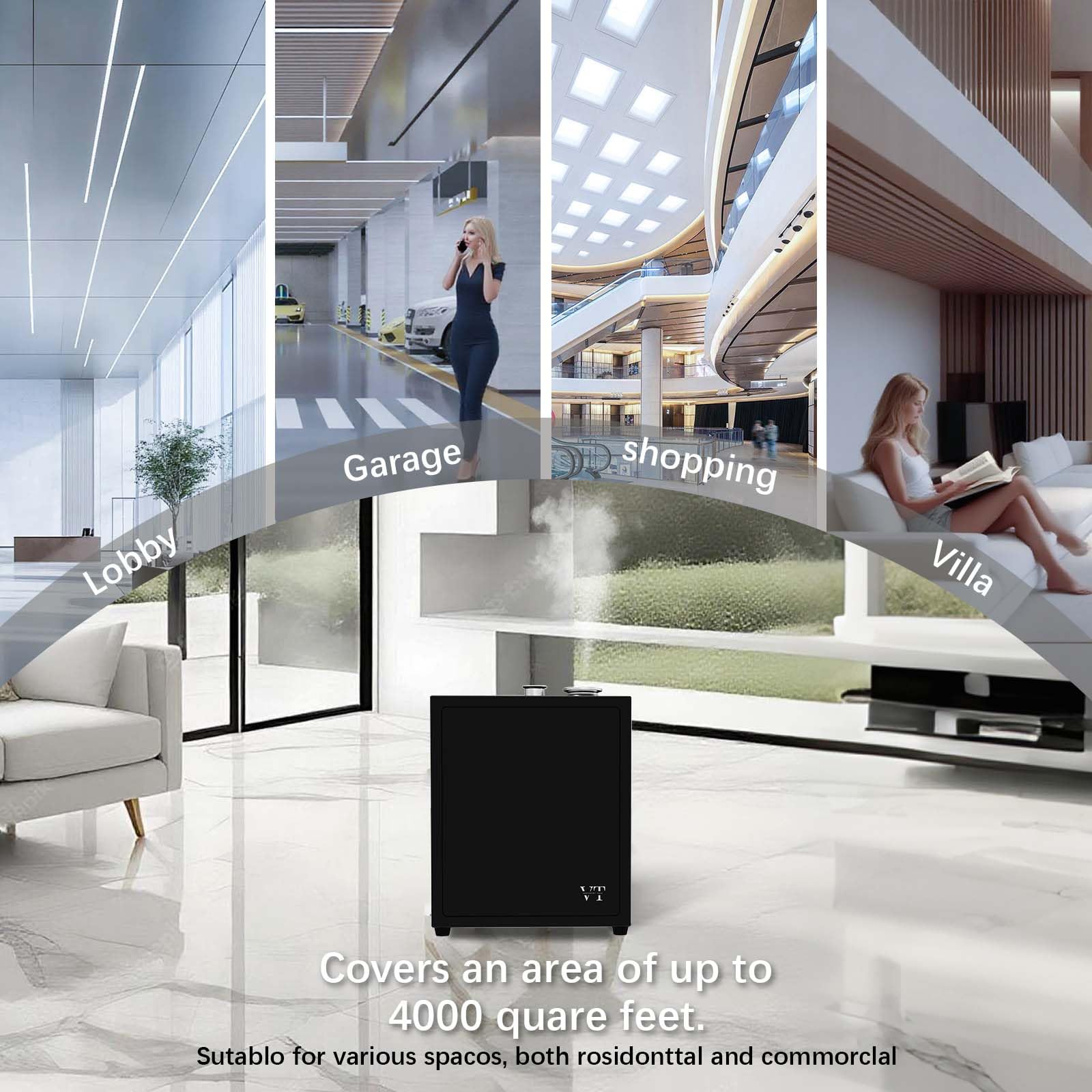 Cobertura de hasta 4000 ft² con VT VERYSCENT TECH