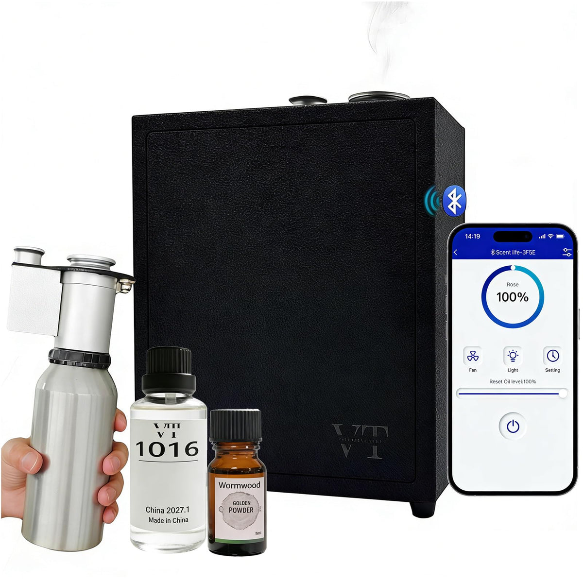 VT VERYSCENT TECH en pared, difusor HVAC de aroma continuo