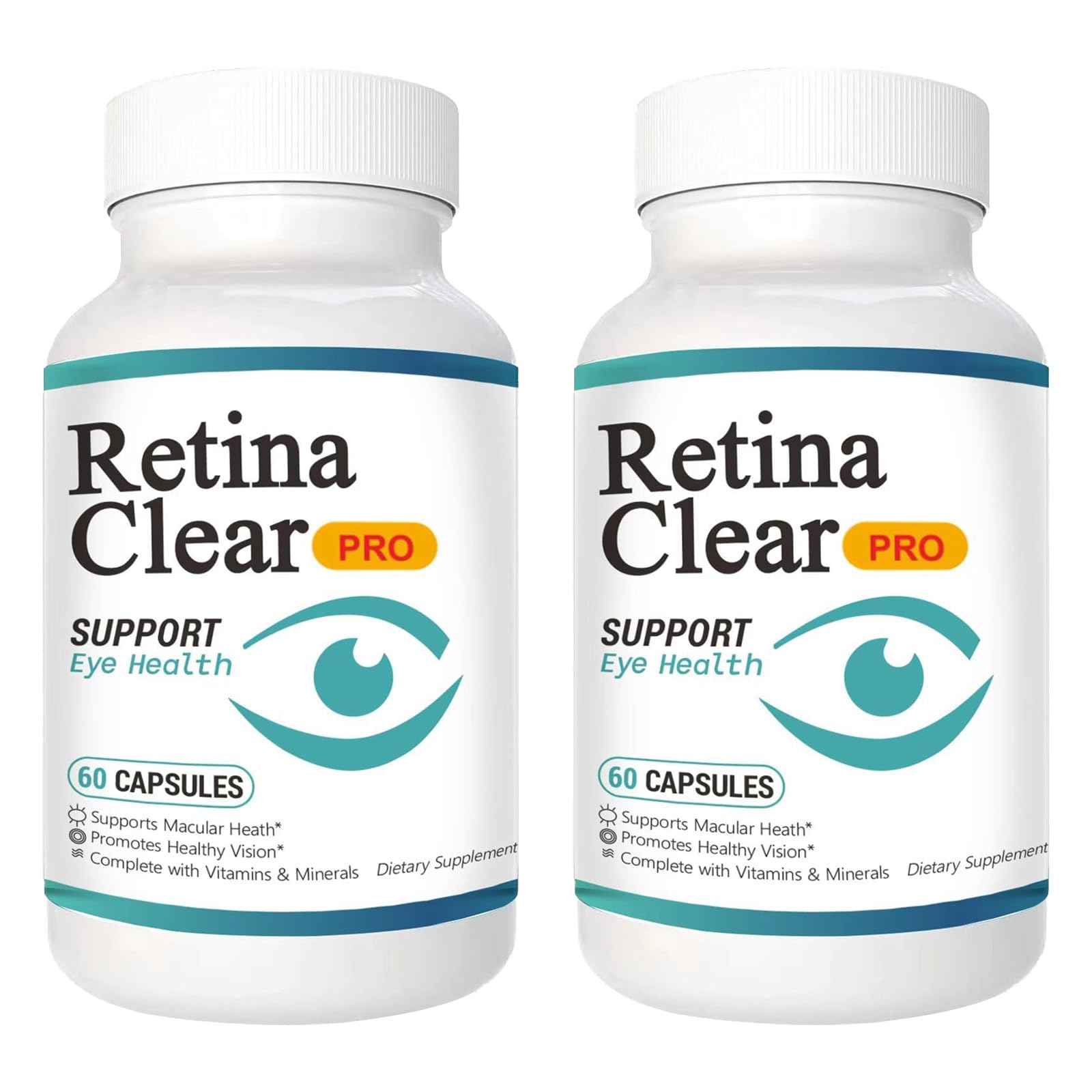 Vunexo Retina Clear Pro, botella de dos unidades para uso diario