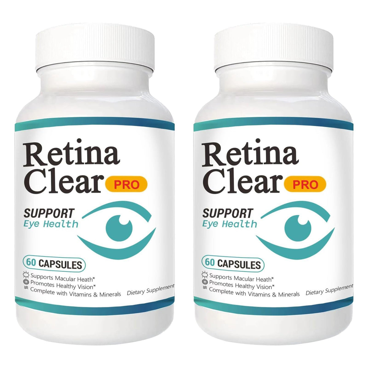 Vunexo Retina Clear Pro, botella de dos unidades para uso diario