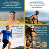 Vykee Nutrition Complejo D3 K2 - etiqueta con código QR para trazabilidad y pureza