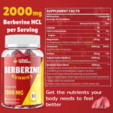 Etiqueta de Vylarithonixa Berberina 2000 mg con ingredientes clave