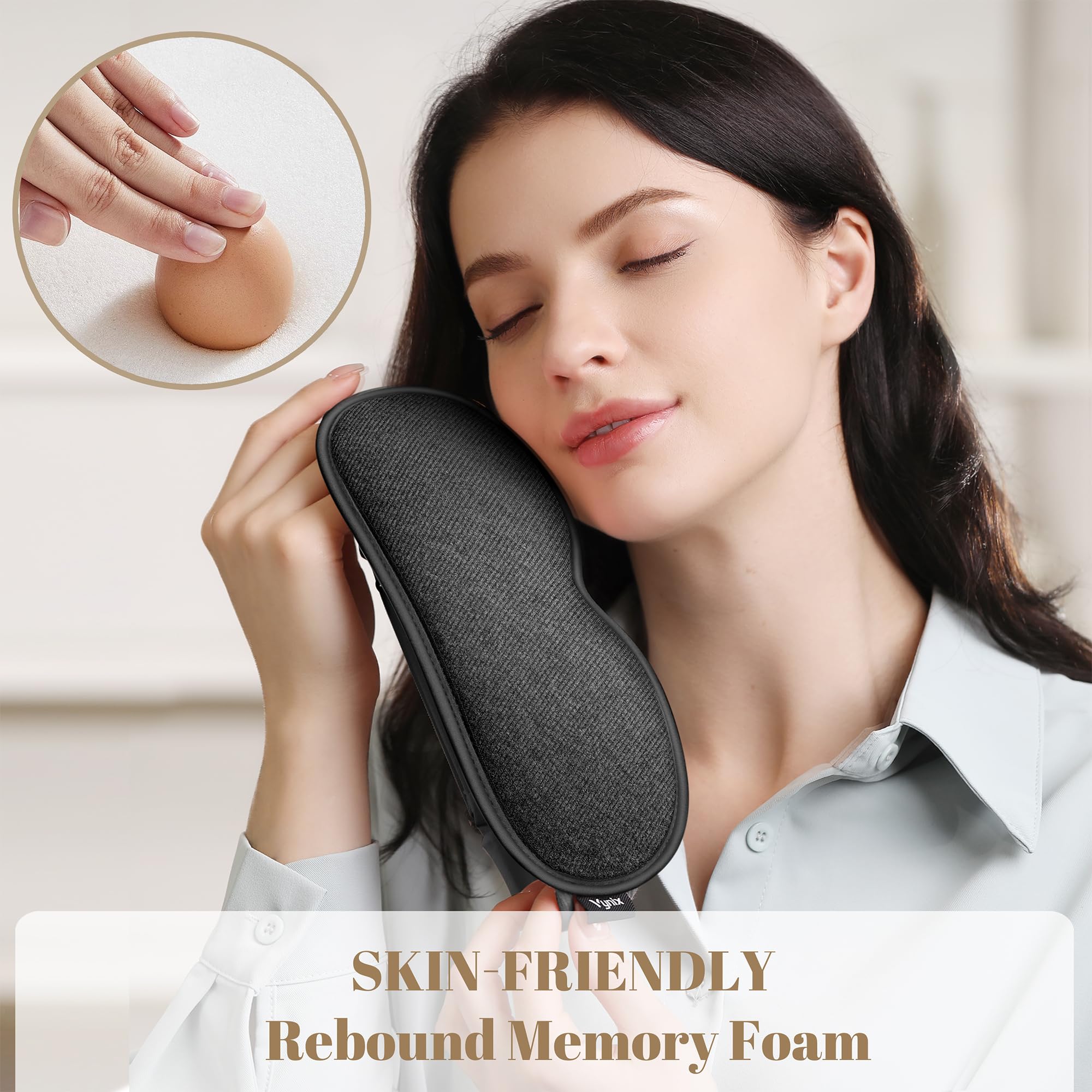 Mascara para dormir Vynix es lavable y reutilizable para uso diario