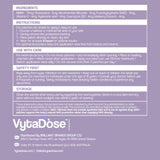 Envase del paquete de parches Vytadose NAD+ 5X para transporte diario