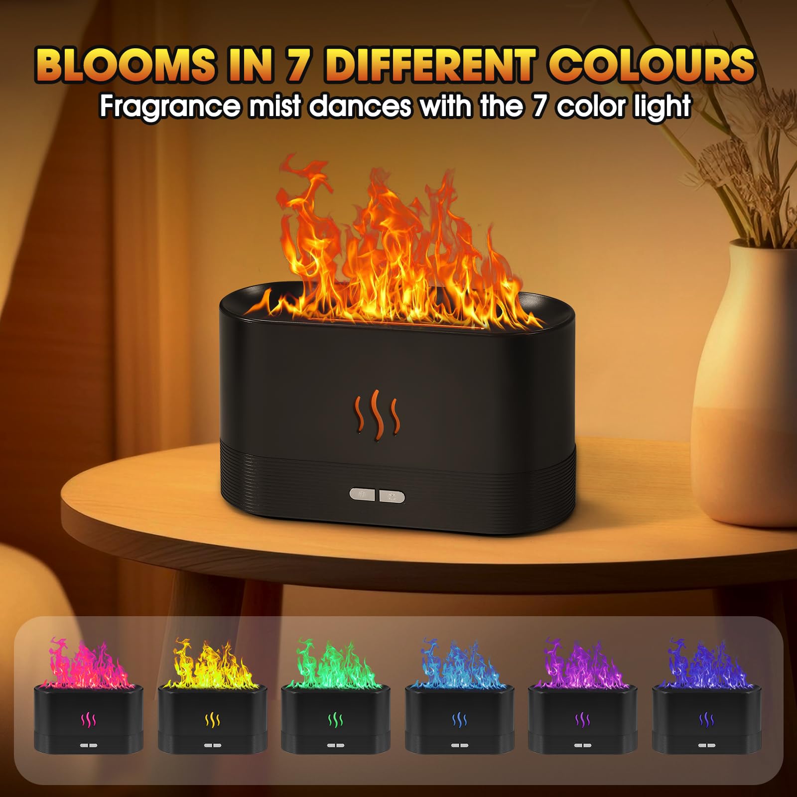 Difusor VZZNN emite neblina aromática para casa