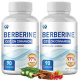 WACHRAY Berberina cápsulas en frasco para uso diario saludable.