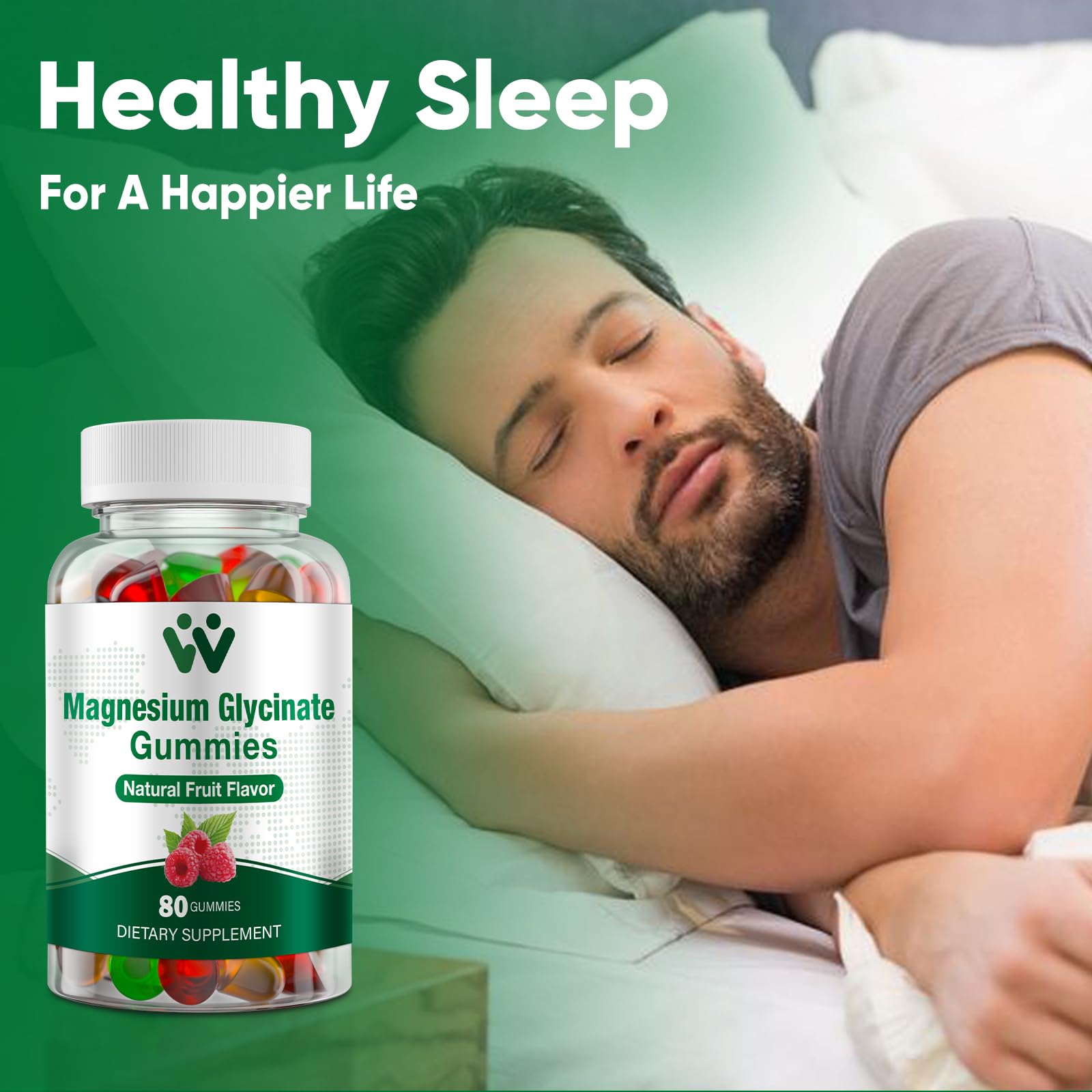 Bote Wachray magnesio glicinato 400 mg, fácil de incorporar a la rutina.